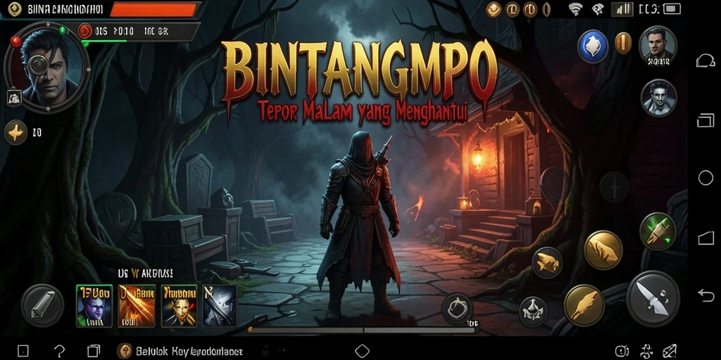 Screenshot gameplay menakutkan dari BINTANGMPO.