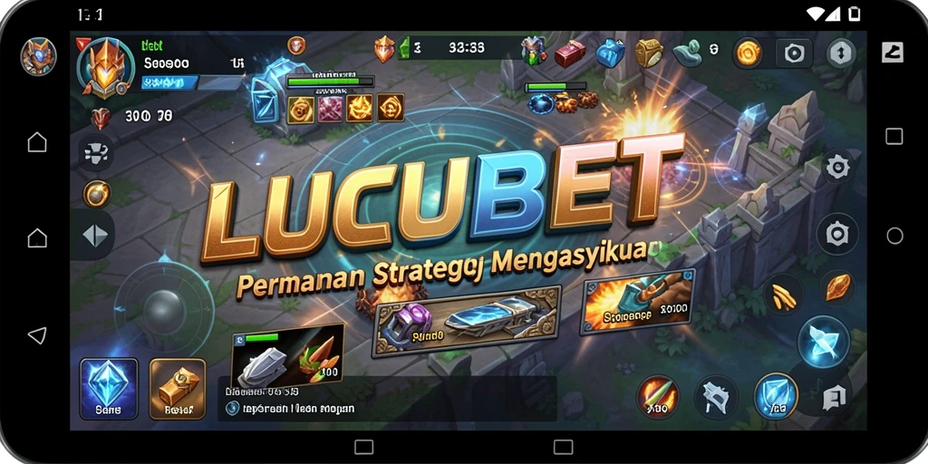 Tampilan gameplay LUCUBET yang mengasyikkan dan menantang.