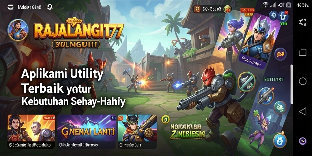 Tampilan antarmuka RAJALANGIT77 yang sederhana dan efisien.