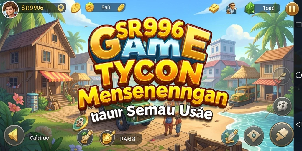 Screenshot gameplay menunjukkan aktivitas manajemen bisnis Tycoon yang seru.