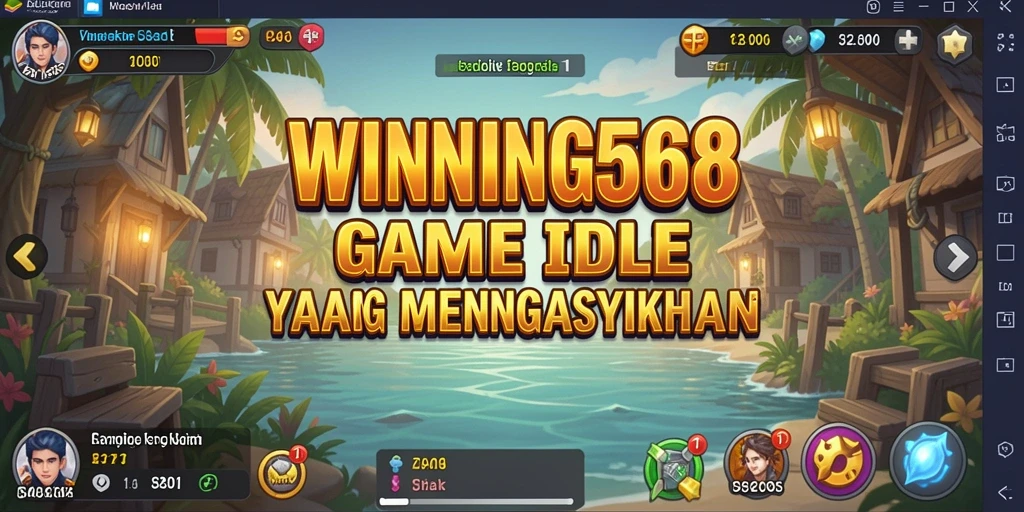 Tampilan menarik gameplay WINNING568 dalam sesi Idle.